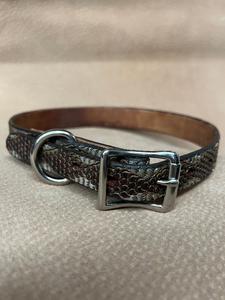 Handmade Leather Dog Collar 22" Neck 100% Guaranteed