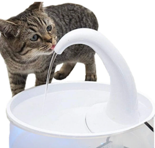 2L Cat Water Fountain with LED Light Sale Good Selling