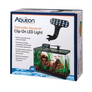 Aqueon Freshwater Aquarium Clip on LED Light Outlet 2025 Newest