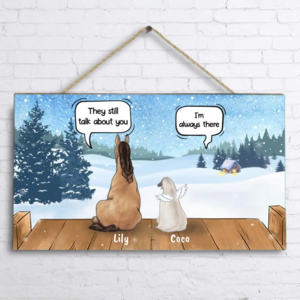 Custom Personalized Dog Horse Door Sign - Upto 5 Pets - Xmas Gift For Dog/ Horse Lover Get Authentic For Sale