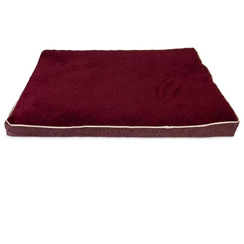 Aspen Pet Burgundy Orthopedic Pet Bed Buy Cheap Footlocker