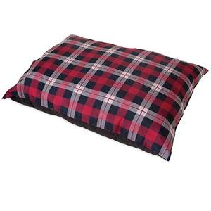 Aspen Pet Large Plaid Pillow Dog Bed Cheap With Credit Card