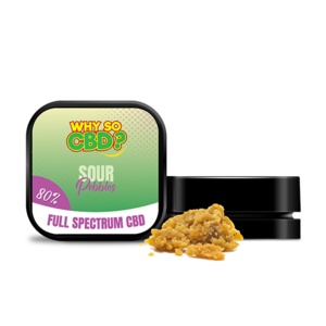 Why So CBD? 80% Full Spectrum CBD Crumble 5g Release Dates