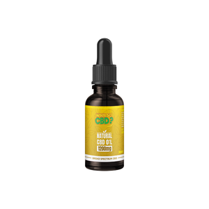 Why So CBD? 1200mg Broad Spectrum CBD Natural Oil - 30ml Visit New Cheap Pice