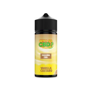 Why So CBD? 3000mg Full Spectrum CBD E-liquid 120ml Visa Payment