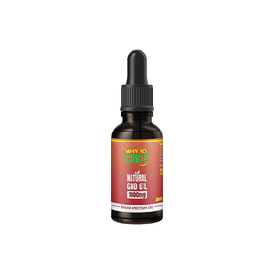 Why So CBD? 1800mg Broad Spectrum CBD Natural Oil - 30ml Cheap Sale Inexpensive