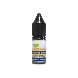 Love CBD 600mg Indica CBD   CBG E-liquid 10ml (65PG-35VG) Cheap Sale Exclusive