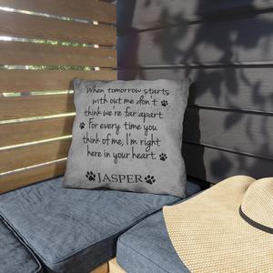 Pet Loss Gift, Dog Sympathy Gifts, Loss Of Pet Gift,Pet Sympathy Gifts, Loss Dog Gift Personalized Throw Pillow Cheap Visit