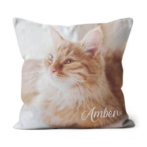 Pet Loss Gift, Cat Sympathy Gifts, Loss Of Pet Gift,Pet Sympathy Gifts, Loss Cat Gift Personalized Suede Throw Pillow Latest Collections Online
