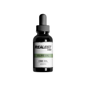 Realest CBD 400mg Broad Spectrum CBD Olive Oil - 30ml (BUY 1 GET 1 FREE) Clearance Pirce Sale