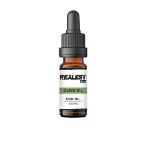 Realest CBD 400mg Broad Spectrum CBD 10ml Olive Oil (BUY 1 GET 1 FREE) Clearance Clearance