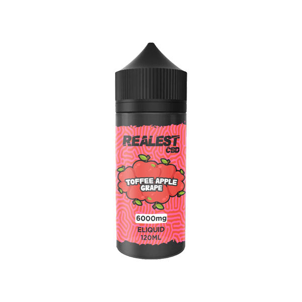Realest CBD 6000mg Broad Spectrum CBD E-Liquid 120ml (BUY 1 GET 1 FREE) Cheap