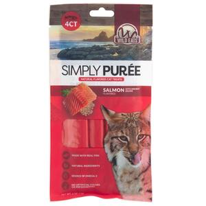 Wild Eats Simply Puree Salmon Cat Treat Cheap Pice Cost