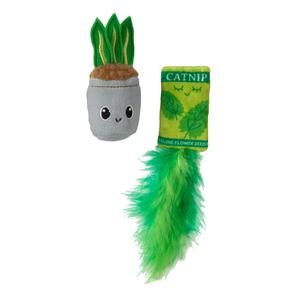 Quirky Kitty House Plant Catnip Plush Cat Toy Buy Cheap With Credit Card