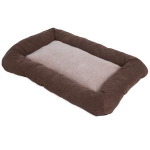SnooZZy Chenille Low Bumper Kennel Mat - Brown Free Shipping Best Pices