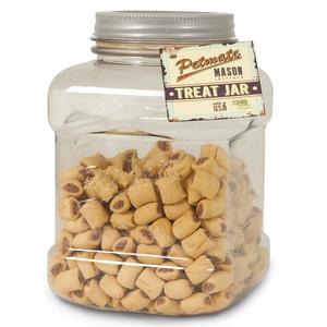 Petmate Mason Style Pet Treat Jar 150 oz. Cheap Get Authentic