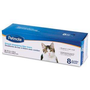 Petmate Drawstring Hi-Back Litter Box Liners Cheap Sale Lowest Pice
