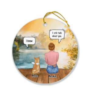 Custom Personalized Dog Mom Ornament - Upto 4 Pets - Gift Idea For Pet Lover - FXVV9O Cost Online