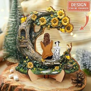 Custom Personalized Memorial Sunflower Wooden Art - Memorial Gift Idea For Pet Lover Free Shipping Tumblr