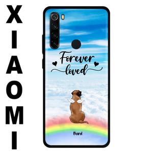 Custom Personalized Memorial Pets Phone Case - Upto 5 Pets - Memorial Gift For Dog Lovers/Cat Lovers - Forever Loved - Phone Case For Xiaomi, Oppo And Huawei  - AXSIO5 Clearance Marketable