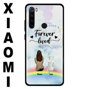 Custom Personalized Memorial Pets Phone Case - Man/Woman With Upto 4 Pets - Memorial Gift For Dog Lovers/Cat Lovers - Forever Loved - For Xiaomi, Oppo And Huawei Phone Case - AXSIO5 Buy Cheap With Paypal