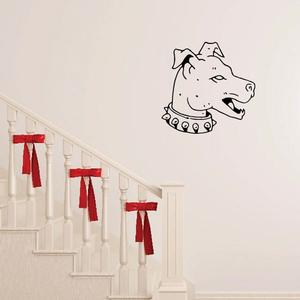 Stone Dog Head Decal Shop For