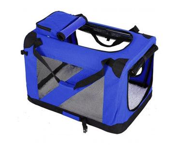 Portable Dog Crate Carrier - Blue Free Shipping Looking For