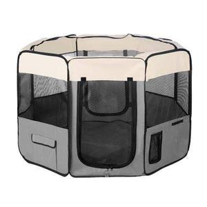 PORTABLE SOFT PET PLAY PEN - GREY Pre Order For Sale