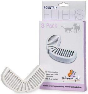 Pioneer Pet Filters For Stainless And Ceramic Fountains - 3 Pack Free Shipping Cost