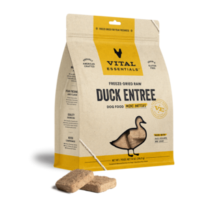 Vital Essentials Duck Mini Patties Freeze Dried Dog Food, 14oz Fashionable Cheap Online