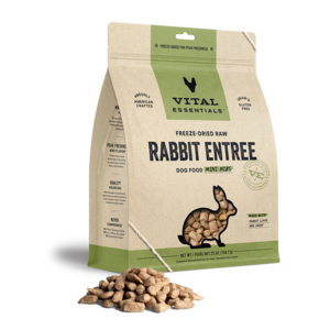 Vital Essentials Rabbit Mini Nibs Freeze Dried Dog Food, 5.5oz | 14oz | 25oz Footaction Online