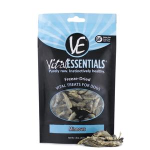 Vital Essentials Freeze Dried Minnows Dog Treat, 2.5oz Clearance Footaction