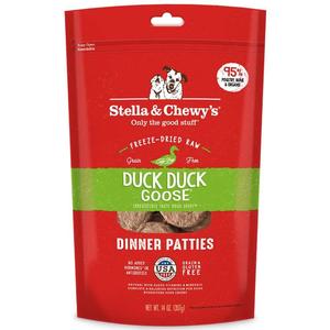 Stella & Chewy's Freeze-Dried Raw Dinner Patties for Dogs - Duck Duck Goose Recipe Pices For Sale