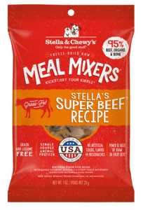 Stella & Chewy's Freeze Dried Raw Stella's Super Beef Meal Mixers Cheap Sale Exclusive