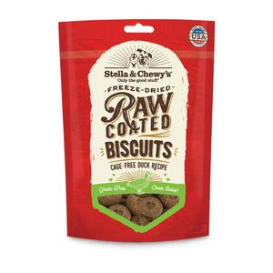 Stella & Chewy's Raw Coated Biscuits Cage Free Duck Recipe Dog Treats Outlet Footaction