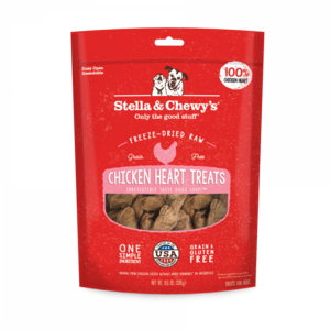 Stella & Chewy's Freeze Dried Raw Chicken Hearts Dog Treats Sale Shop