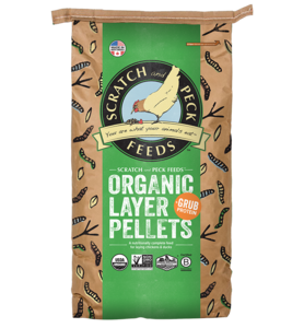 Scratch and Peck Naturally Free Organic Layer Pellets   Grub Protein Enjoy Cheap Pice