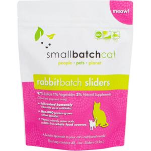Smallbatch Frozen RabbitBatch Cat Food Free Shipping Largest Supplier