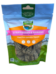 Round Lake Farm Timothy Strawberry & Banana Baked Treat New Arrival