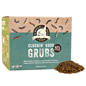 Scratch and Peck Feeds Cluckin’ Good Grubs Enjoy Online