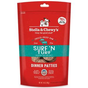 Stella & Chewy's Freeze-Dried Raw Dinner Patties for Dogs - Surf 'n Turf Recipe Cheap Cheap Online