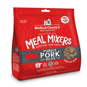Stella & Chewy's Freeze-Dried Raw Meal Mixers Dog Food Topper - Purely Pork Recipe Fashion Style Cheap Online