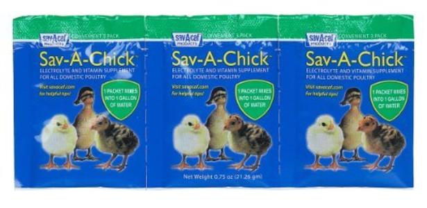 Sav-a-Chick Electrolyte & Vitamin Supplement (3 Pack) Outlet Nicekicks