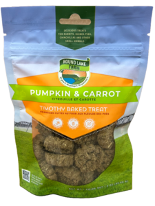 Round Lake Farm Timothy Carrot & Pumpkin Baked Treat Fashionable