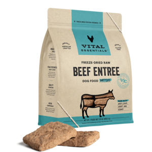 Vital Essentials Beef Patties Freeze Dried Dog Food, 30oz Cheap Sale From China