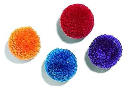 Ethical Pet Wool Pom Poms with Catnip Cat Toy (4 pack) Cheapest Pice