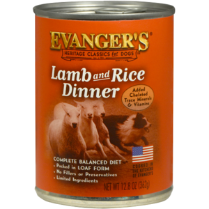 Evanger's Heritage Classic for Dogs Lamb & Rice 2025 Unisex Cheap Pice