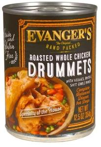 Evangers Super Premium Hand Packed Roasted Chicken Drumett Canned Dog Food Discount Nicekicks