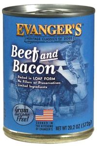 Evangers Classic Beef with Bacon Canned Dog Food Cheap Sale Newest