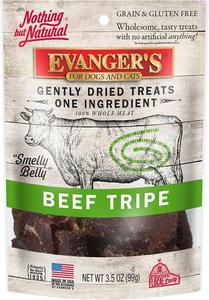 Evanger's Raw Freeze Dried Grain Free Beef Tripe Dog and Cat Treats Sale Cheapest Pice